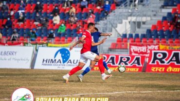 थ्रीस्टारलाई हराउदै आर्मी आहा राराको सेमिफाईनल प्रवेश