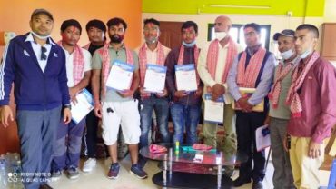 संयुक्त एम्बुलेन्स चालक संघ कास्कीमा पौडेल