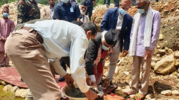 आँधीखोलाको सेतीदोभानमा अस्पताल शिलान्यास अस्पतालको स्तरोन्नतिमा सरकार प्रतिबद्ध छः मुख्यमन्त्री पोखरेल