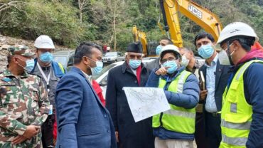 तनहुँ जलविद्युत आयोजना निरीक्षणमा मुख्यमन्त्री पोख्रेल, स्थानीयलाई समेटेर समयमै काम सक्न निर्देशन