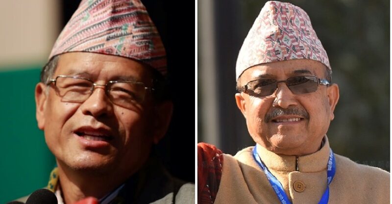 धनराज गुरूङ र पूर्णबहादुर खड्का