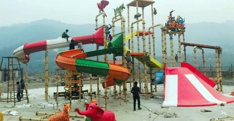 ‘फिस्टेल ड्रिम फन पार्क’ निर्माणको काम अन्तिम चरणमा