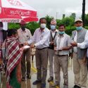 कास्की काँग्रेसद्वारा वीपी जयन्तीमा बाढिपहिरो प्रभावित ३० परिवारलाई सहयोग