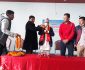 सामाजिक विकास मन्त्रालयकाा सचिवलाई जिल्ला भलिबल संघ कास्कीको स्वागत