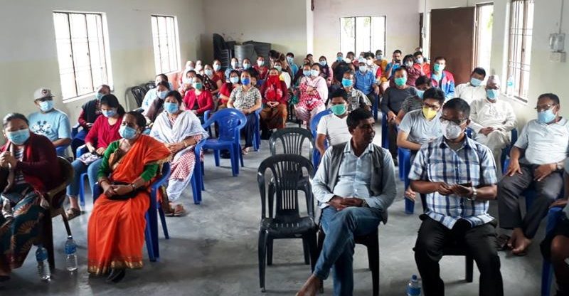 पोखरा १० मा कुकुरको ब्यबस्थित गरेर पालन तालिम