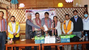 शारदा स्कुललाई स्टेशनरी
