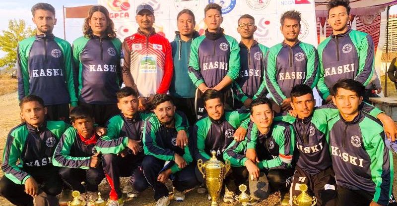 नवलपुरलाई पराजित गर्दै कास्की च्याम्पियन, सुवास भण्डारी म्यान अफ दि सिरिज