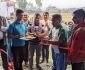 बाराही स्कुल खेल मैदानमा भलिबल कोर्ट तथा चेन्जिङ रुमको उद्घाटन