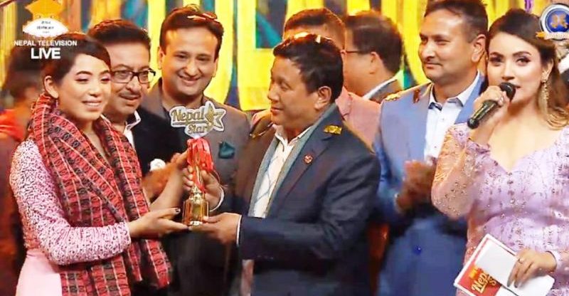 पोखराकी एलिना गुरुङले जितिन् ‘नेपाल स्टार’ को उपाधि