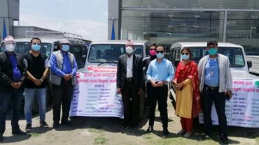 कास्की काँग्रेसले कोरोना संक्रमितका लागि एम्बुलेन्स सञ्चालन ग¥यो