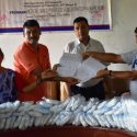 अन्नपूर्णमा ‘एक व्यक्ति एक मास्क, एक घर एक सावुन र ब्रोसर’ अभियान