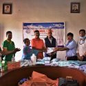 पोखरा २ र अन्नपूर्णमा स्वास्थ्य सामग्री वितरण