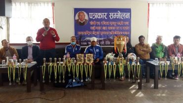 पोखरामा अर्को साता बगर भाइखलक एट ए साईड फुटबल प्रतियोगिता