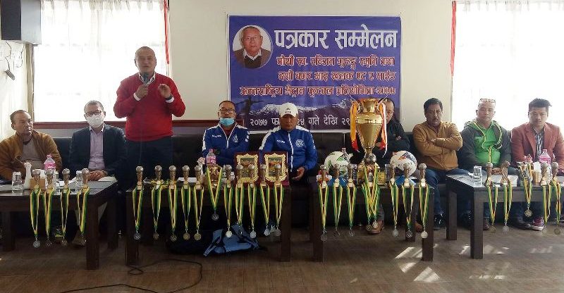 पोखरामा अर्को साता बगर भाइखलक एट ए साईड फुटबल प्रतियोगिता