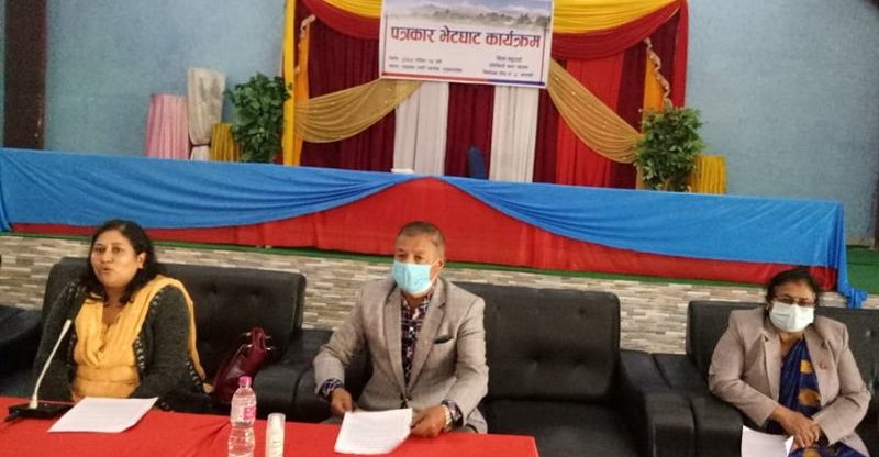 सांसद बिद्या भट्टराई द्वारा स्थानीय पुर्बाधार विकास साझेदारी कार्यक्रमका योजना सार्बजनिक
