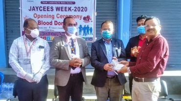 पोखरा जेसिजको रक्तदान ४८ युनिट रगत संकलन