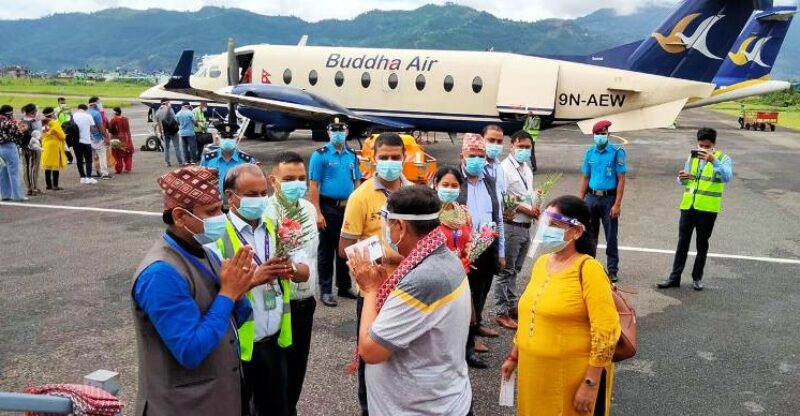 बुद्ध एयरले पोखरा–नेपालगन्ज उडान शुरु