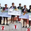 छात्रतर्फ बिबेक र छात्रातर्फ नर्मताले जिते ५ किलो मिटर दौड