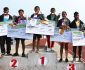 छात्रतर्फ बिबेक र छात्रातर्फ नर्मताले जिते ५ किलो मिटर दौड