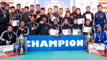 मुख्यमन्त्री कप महिला भलिबलको उपाधि महिला तर्फ म्याग्दी र पुरुष तर्फ तनहुँ लाई