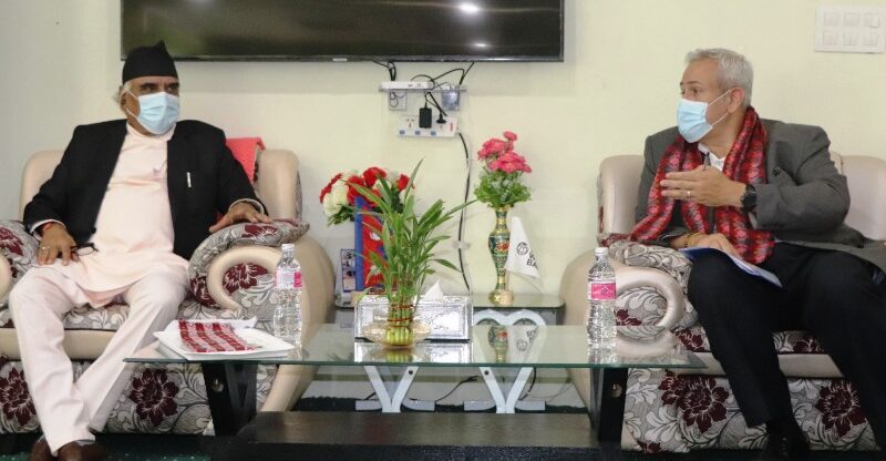मुख्यमन्त्री पोखरेल– विश्व बैंक नेपाल निर्देशक भेट, ठूला आयोजनामा सहयोग गर्न मुख्यमन्त्रीको आग्रह