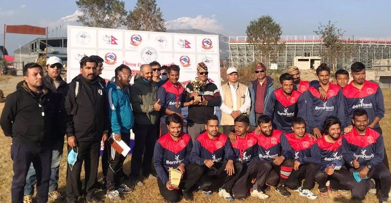 माछापुच्छ«ेलाई पराजित गर्दै सांग्रिला क्लबस्तरीय क्रिकेट च्याम्पियन
