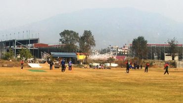 पोखरामा क्रिकेट छनोट प्रतियोगिता