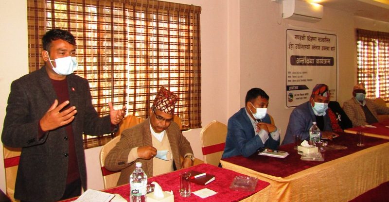 ब्यवस्थित रुपमा इट्टा उद्योग सञ्चालन गर्नुपर्नेमा सभापति कोइरालाको जोड