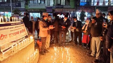 मनवअधिकार दिवसमा हुर्जा गण्डकीको दीप प्रज्वलन