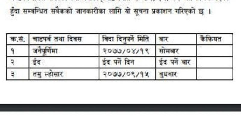 सार्वजनिक बिदा