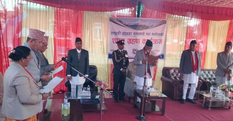 गण्डकी प्रदेशमा मुख्यमन्त्रीमा खगराज अधिकारी, पुस २९ मा विस्वासको मत लिने