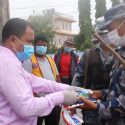 सेन्ट्रल गार्डेनद्वारा एक लाख ८२ हजार बराबरको सचेतना सामग्री वितरण