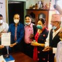 राजश्व हिनामिनाको विरोध गर्दै कास्की काँग्रेस पोखरा महानगरपालिकामा