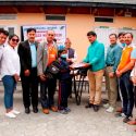पोखरा जेसिज द्धारा शैक्षिक तथा स्वास्थ्य सामग्री हस्तान्तरण