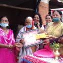 ज्येष्ठ नागरिक दिवस पोखरा महानगरद्वारा दुई ज्येष्ठ नागरिकलाई सम्मान