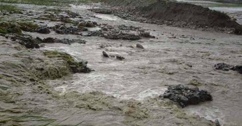 सिल्टेसन ड्याम भरिदा खहरे खोलाले बाटो बद्ल्यो, घरमा खोलो, कुखुरा बगाए