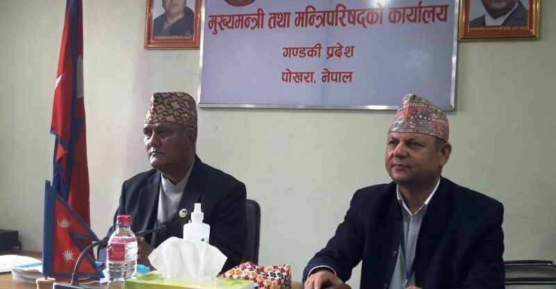 गण्डकी प्रदेशका मन्त्री एवं सरकारका प्रवक्ता कुमार खड्का