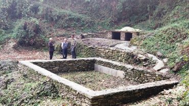 काहुँ धारापानी सामुदायिक बनको आम्दानी कुवा र पोखरी संरक्षणमा लगानी 
