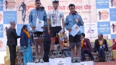 लिगलिगे साइकल दौडको उपाधी ससस्त्रका लक्ष्मण मल्ल