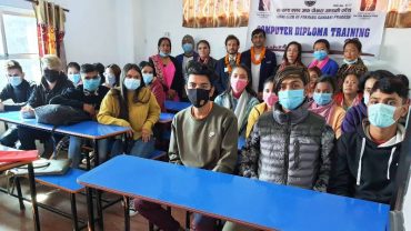 लायन्स गण्डकी प्रदेशद्वारा १५ जना विद्यार्थीलाई कम्प्युटर तालिम