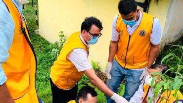 लायन्स क्लब अफ पोखरा पिस सिभिकको बृक्षारोपण