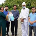 नेतृ शर्माद्वारा नेपाल प्रेस युनियन कास्कीलाई मास्क र सेनिटाइजर सहयोग
