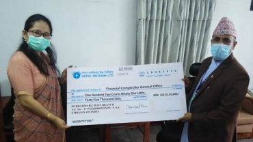 नेपालमा भूकम्प पछिको पुनर्निर्माणका लागि भारतद्धारा १ अर्ब ५४ करोड हस्तान्तरण