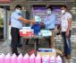 नेलेम्बो नेपालद्वारा अनलाइन पत्रकार संघ गण्डकीलाई स्वास्थ्य सामग्री सहयोग