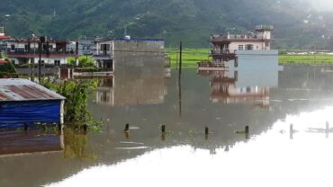 पोखरामा अविरल वर्षा, ठाउँ ठाउँमा पहिरो, तीन जनाको मृत्यु, १ बेपत्ता