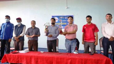 पाँचौ पोखरा स्पोर्टस् अवार्ड तयारी पुरा