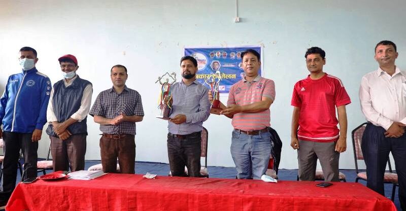 पाँचौ पोखरा स्पोर्टस् अवार्ड तयारी पुरा