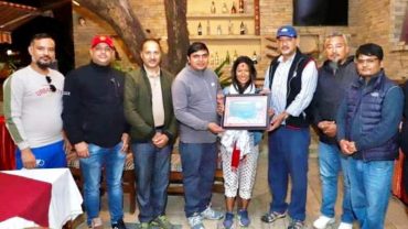 अन्नपूर्ण प्रथम आरोहणमा रेर्कड राख्ने पूर्णिमालाई फोटो पत्रकारको सम्मान