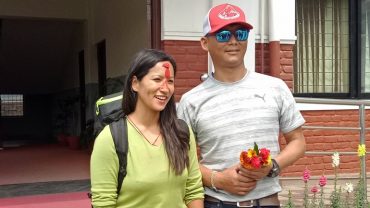 पूर्णिमा श्रेष्ठ र उनका गाइड
