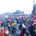 पोखरामा राजावादीहरुको प्रर्दशन